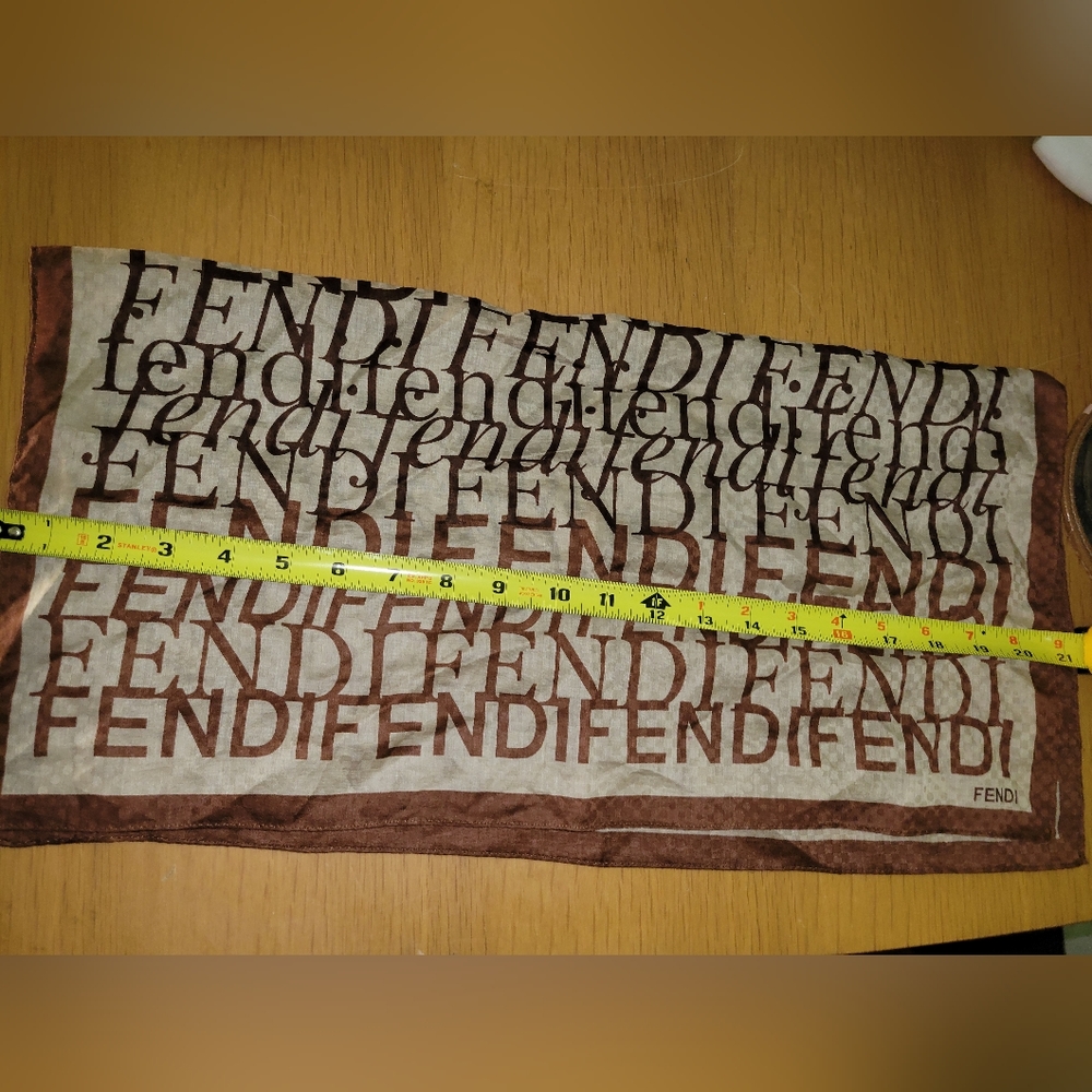 FENDI Vintage Scarf - Picture 5 of 8